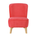 Juni Kids Chair In Ruby Red Fabric