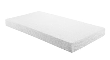 6 Inch Twin Size Bed Mattress Gel Infused Memory Foam Mattress, Firm, White, Mattress In A Box White Bedroom Foam Twin