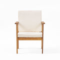 2 Club Chair & Table Brown Wood