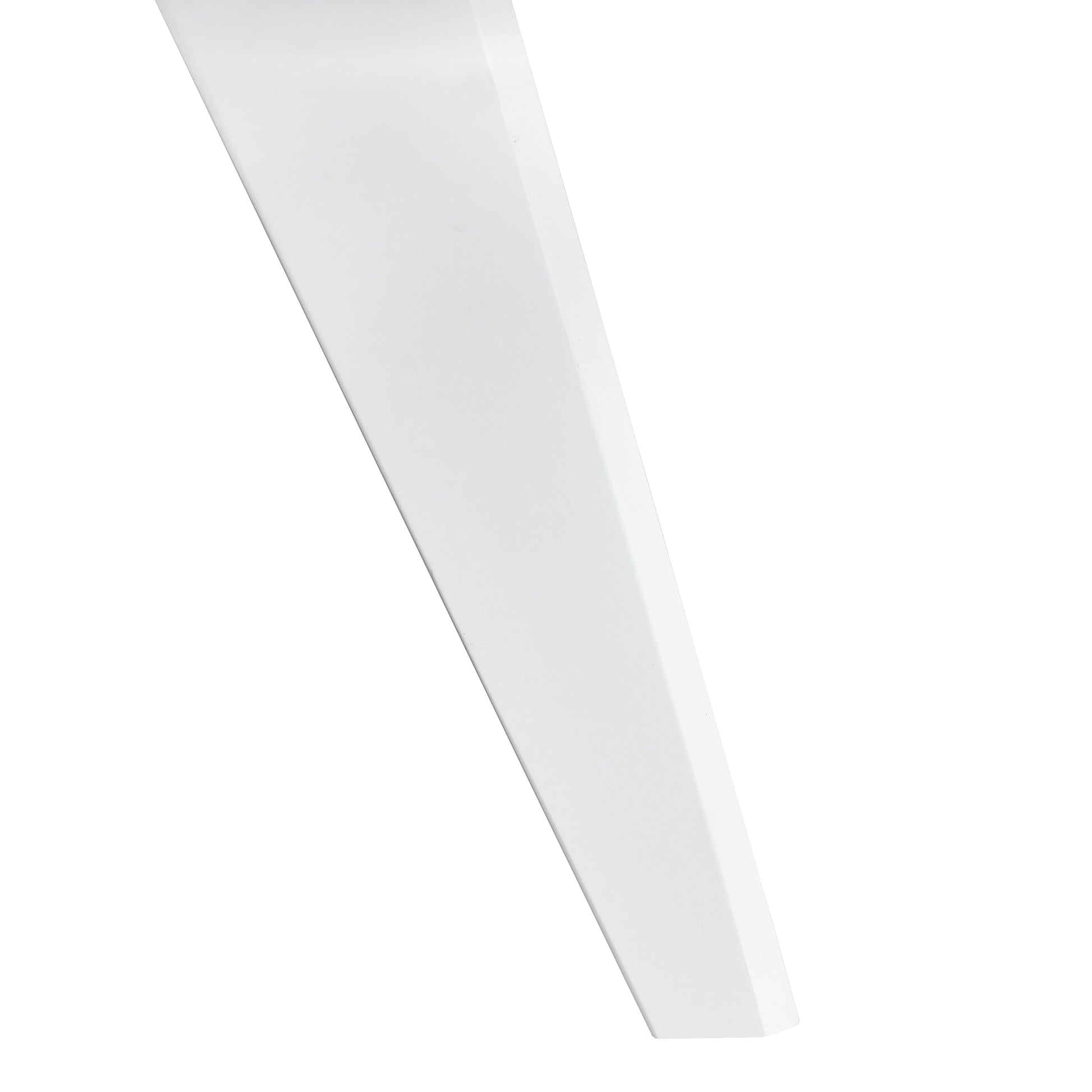 Modern Minimalist White Imitation Marble Tabletop Coffee Table. Solid Wood Spray Painted Desk Legs, Cloud Shape To Give You A Experience, Computer Desk. Suitable For Dining And Living Rooms. White Mdf