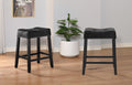 2Pc Black Saddle 27