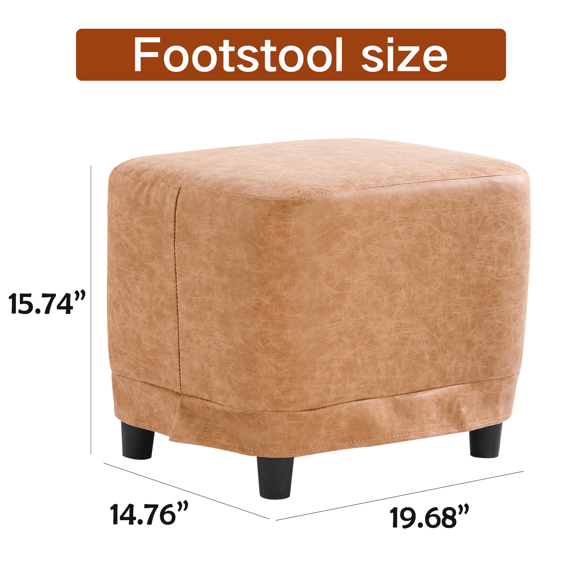 Synthetic Leather Upholstered Swivel Chair, 360 Swivel Comfort Round Armchair, Single Sofa Chair With Lounge Seat For Bedroom Office Reading Space, Set Of 1 ,Brown Yellow Brown Yellow Wood