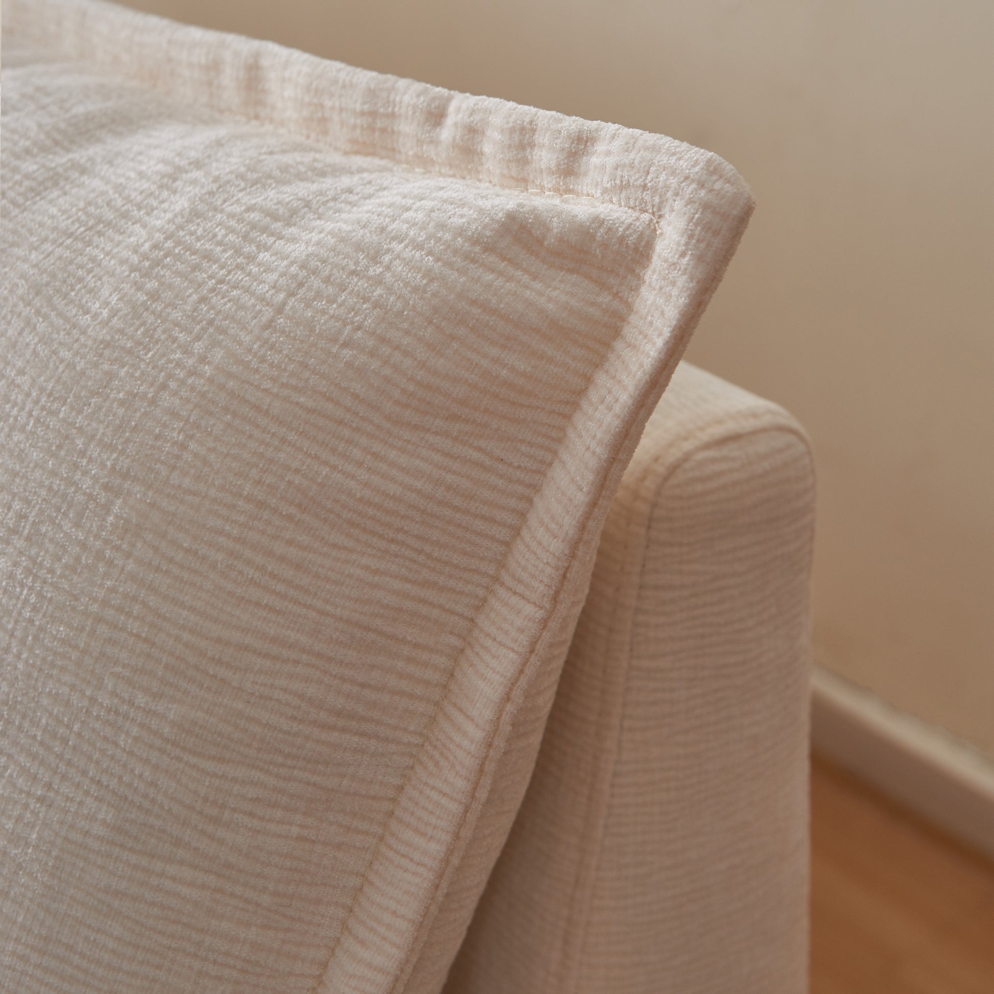 Modern Upholstered Chair Leisure Sofa Lounge Chair Removable Pillow Armless Accent Chair For Living Room, Bedroom, Corner Chair, Backrest Adjustable Fore And After Beige Wood Medium Soft Foam Chenille 1 Seat