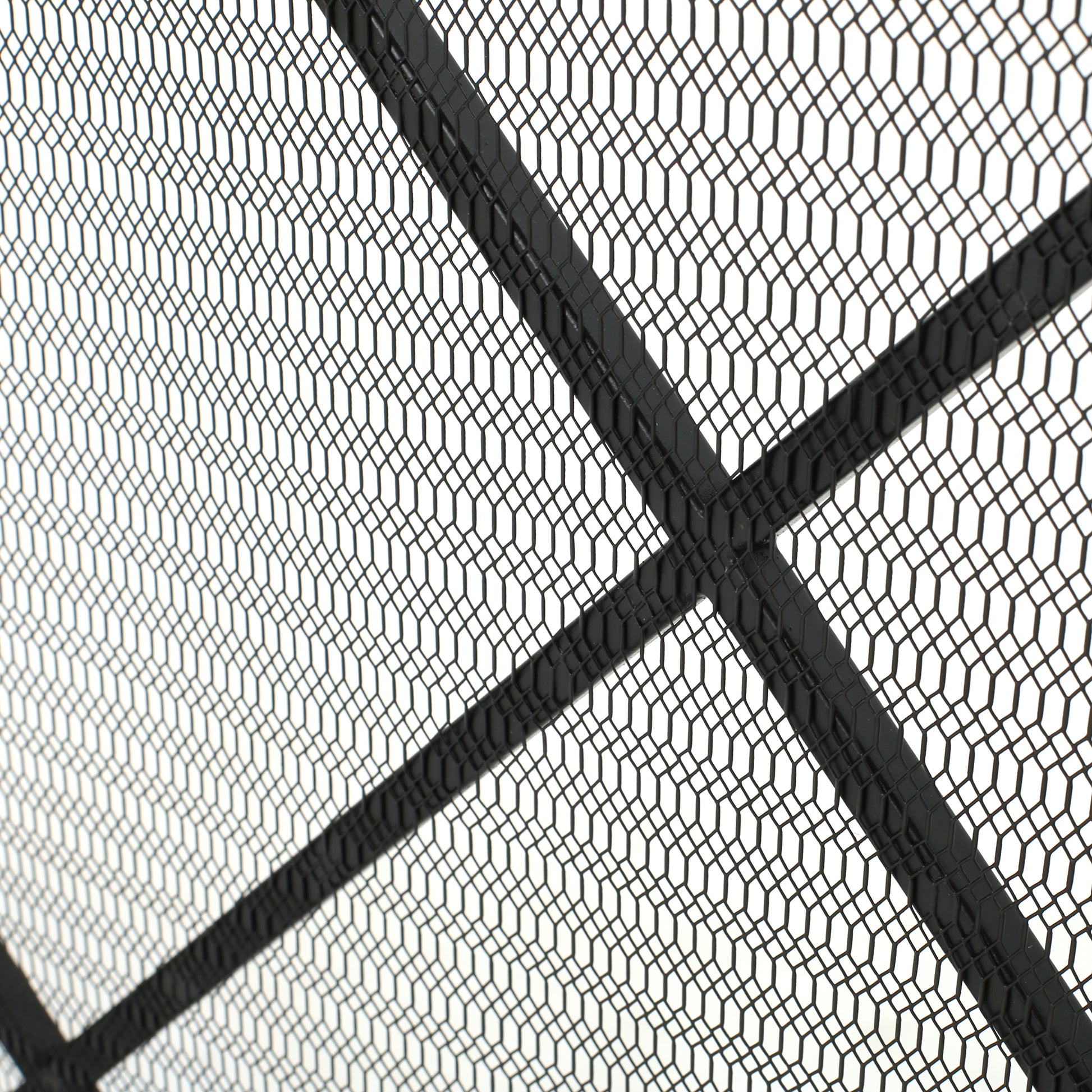Fire Screens Black Iron