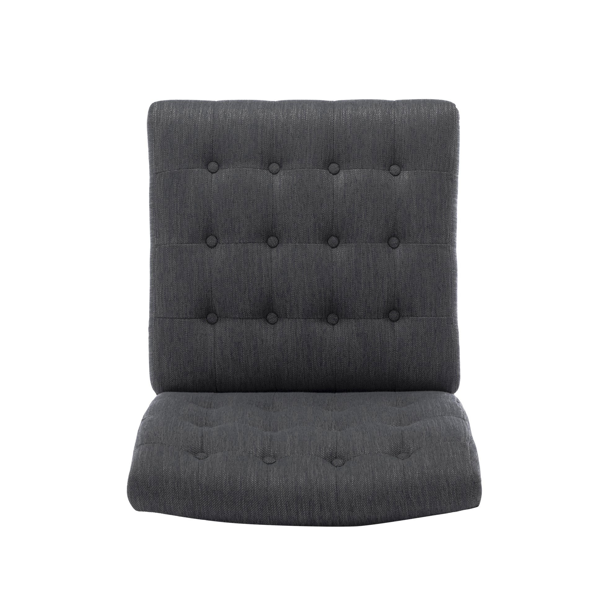 Accent Chair Charcoal Fabric