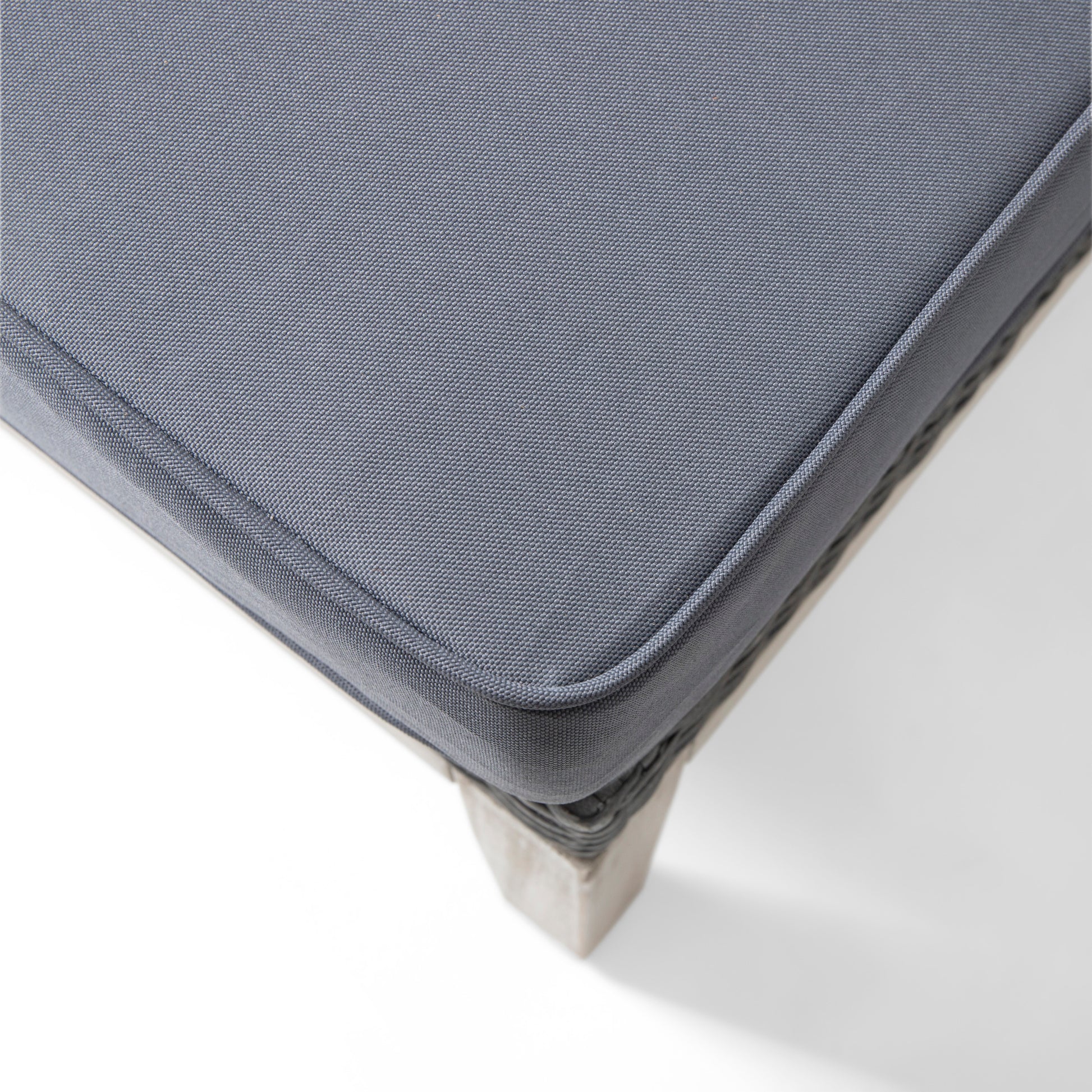 Loft Corner Sofa Grey Acacia Wood