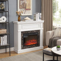 Electric Fireplace With Mantel,Fireplace Mantel Surround With 23