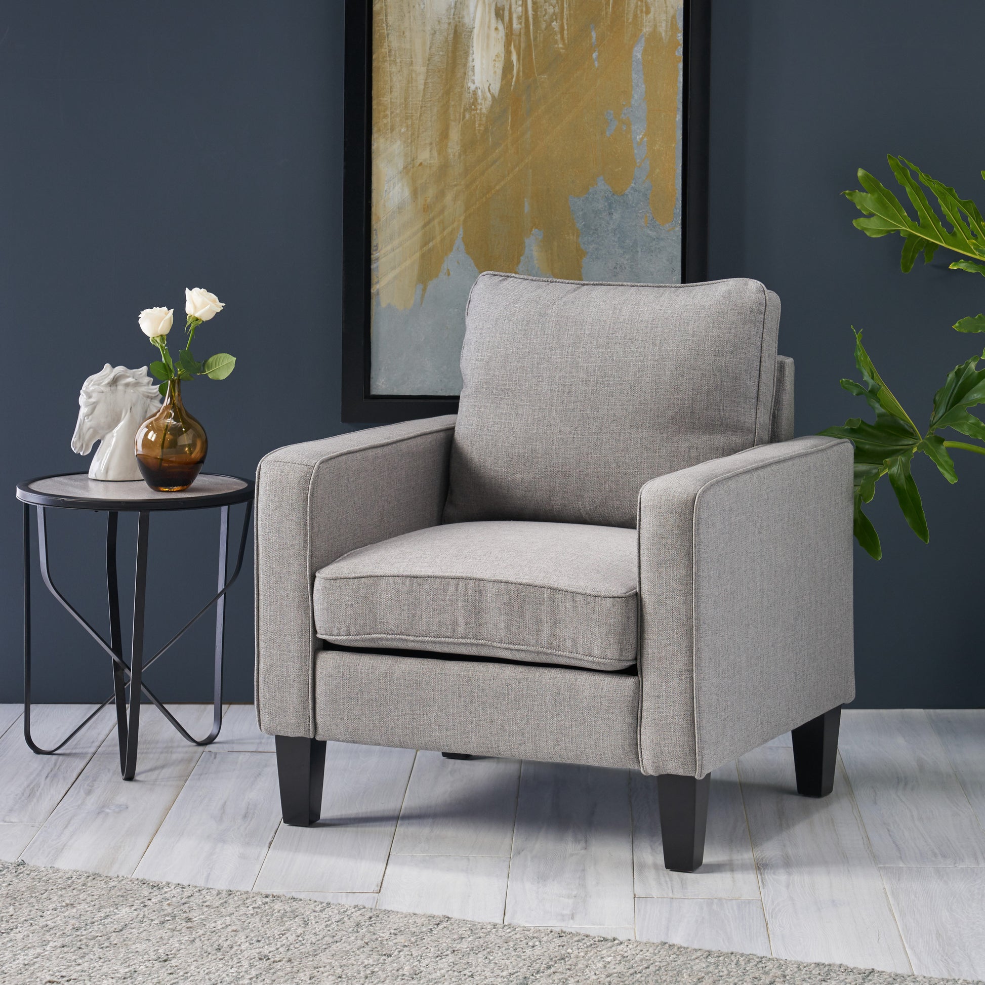 Chair Grey Fabric