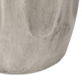 Ursa Side Table Geometry Gray Magnesium Oxide