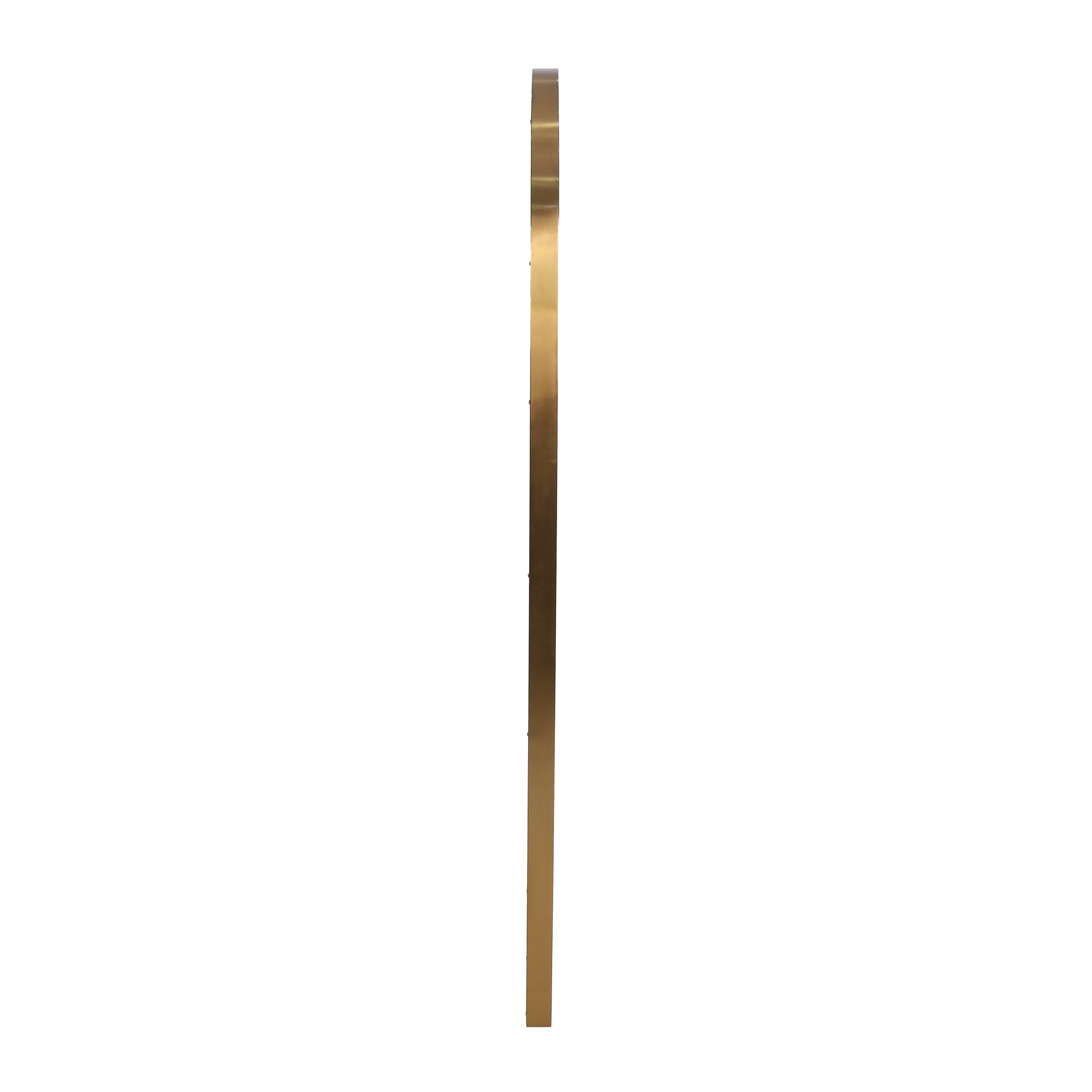 Length Mirror Antique Brass Mdf