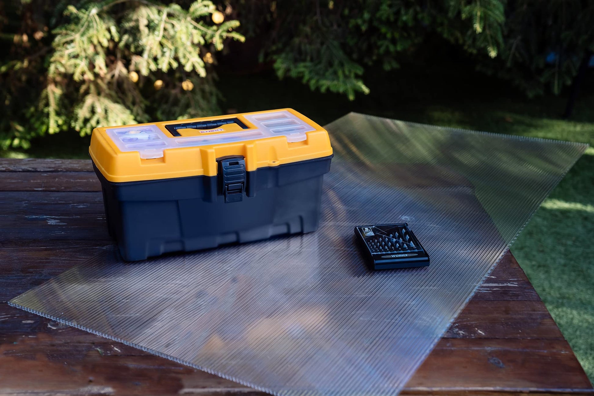 14 Pieces Set 2' W X 4' L Polycarbonate Panel,Twin Wall Polycarbonate Sheets Waterproof Uv Protected Reinforced Clear Sheets For Greenhouse, Outdoor, Plant Stand Roof White Pc