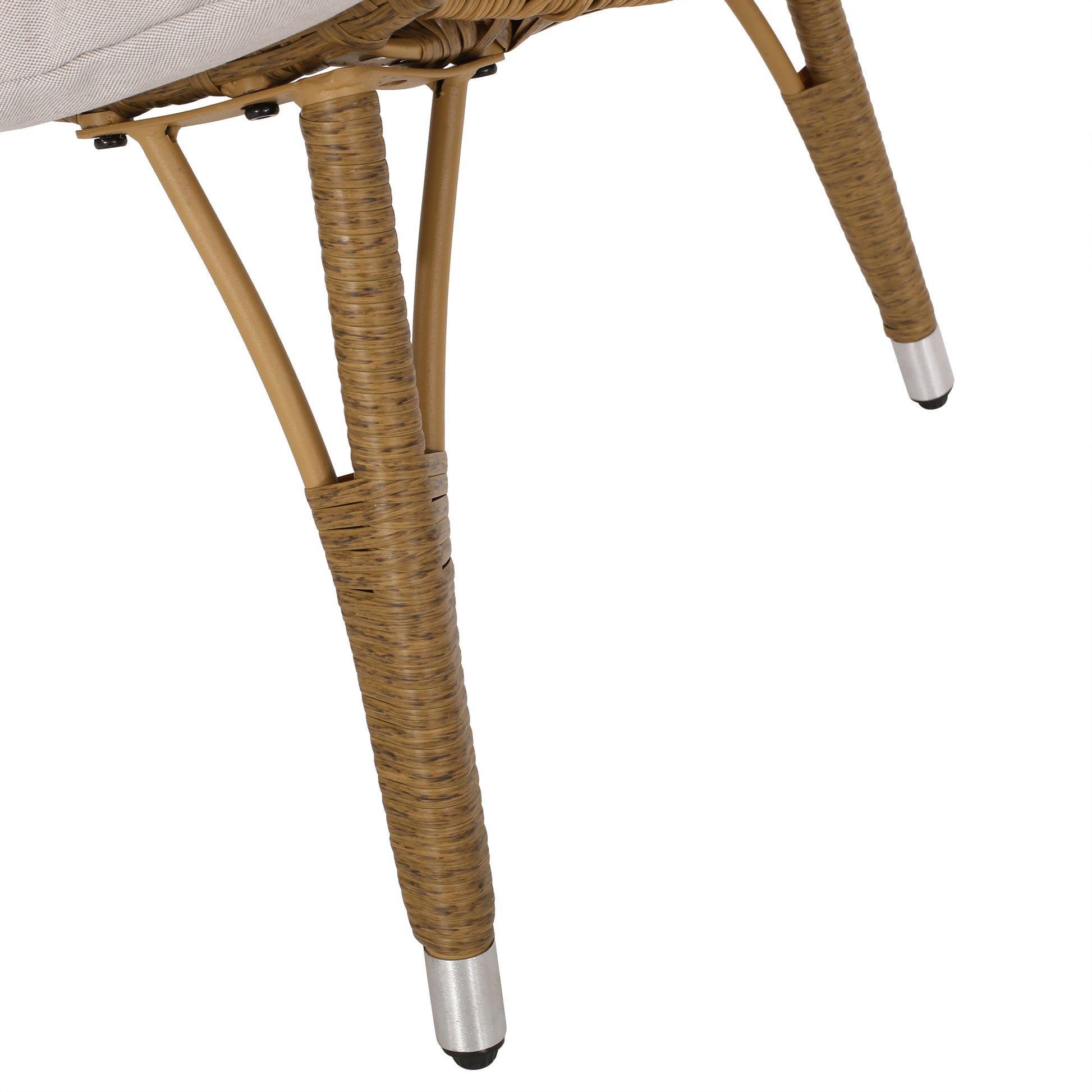 Serina Teardrop Chair Natural Iron