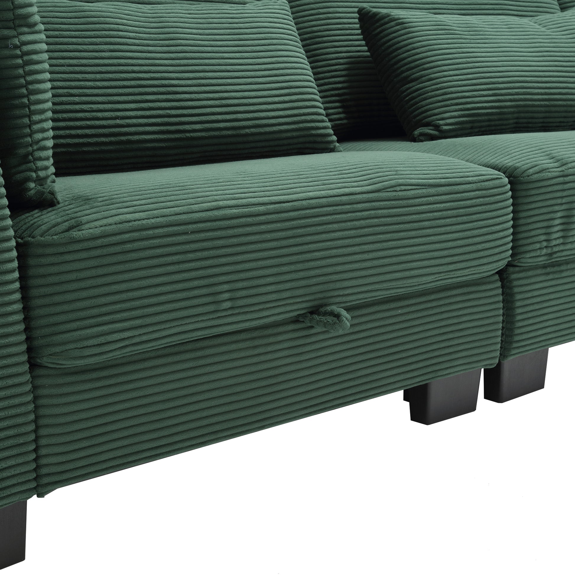United Modular Sectional Sofa L Shaped Modular Couch With Reversible Chaise Modular Sofa Sectional Couch With Storage Seats Emerald Velvet 2 Seat