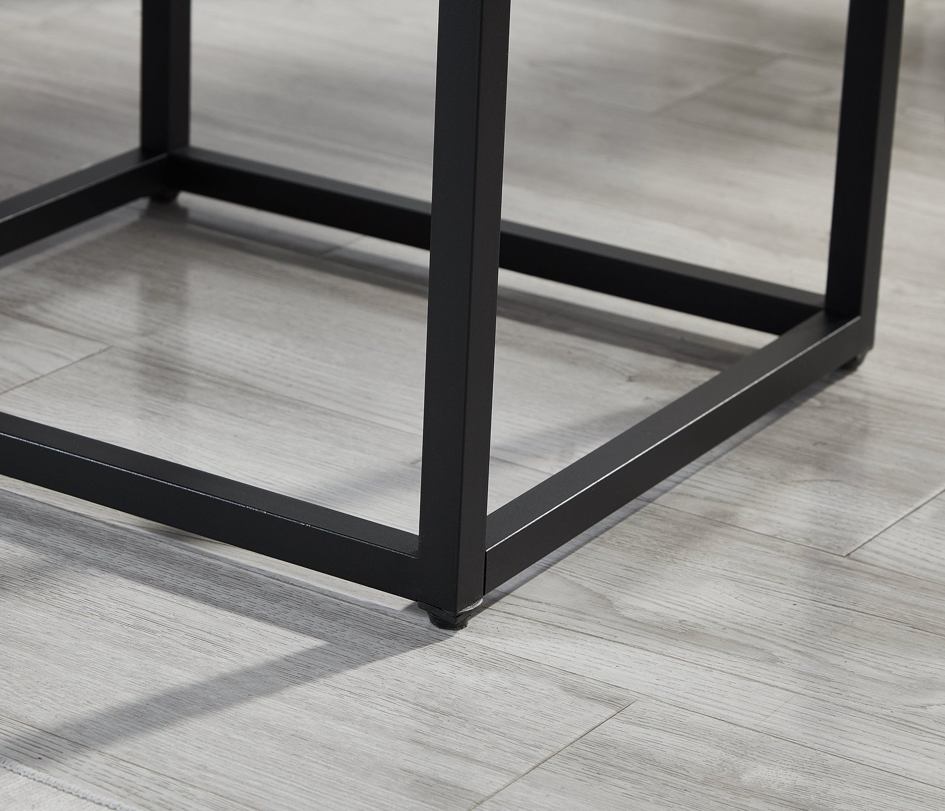 Belize 3 Piece Upholstered Bedroom Set, Tufted Wingback Bed With Two White Nightstands Box Spring Required Queen Grey White Wood 3 Piece Set Bedroom Bed Included,Nightstand Included Contemporary Wood Tufted Polyester Engineered Wood