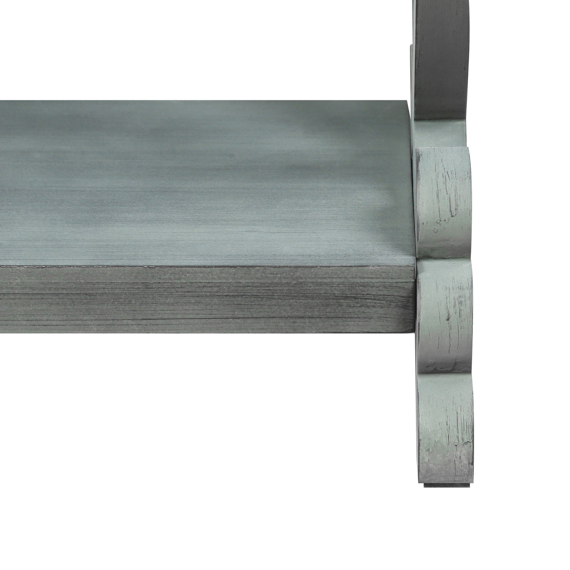 Newport Console Table For Living Room,Kitchen,Entyway Antique Light Green Antique Light Green Desk Top Primary Living Space American Design Floor Mount Console Tables Lacquered Solid Wood Mdf Mdf