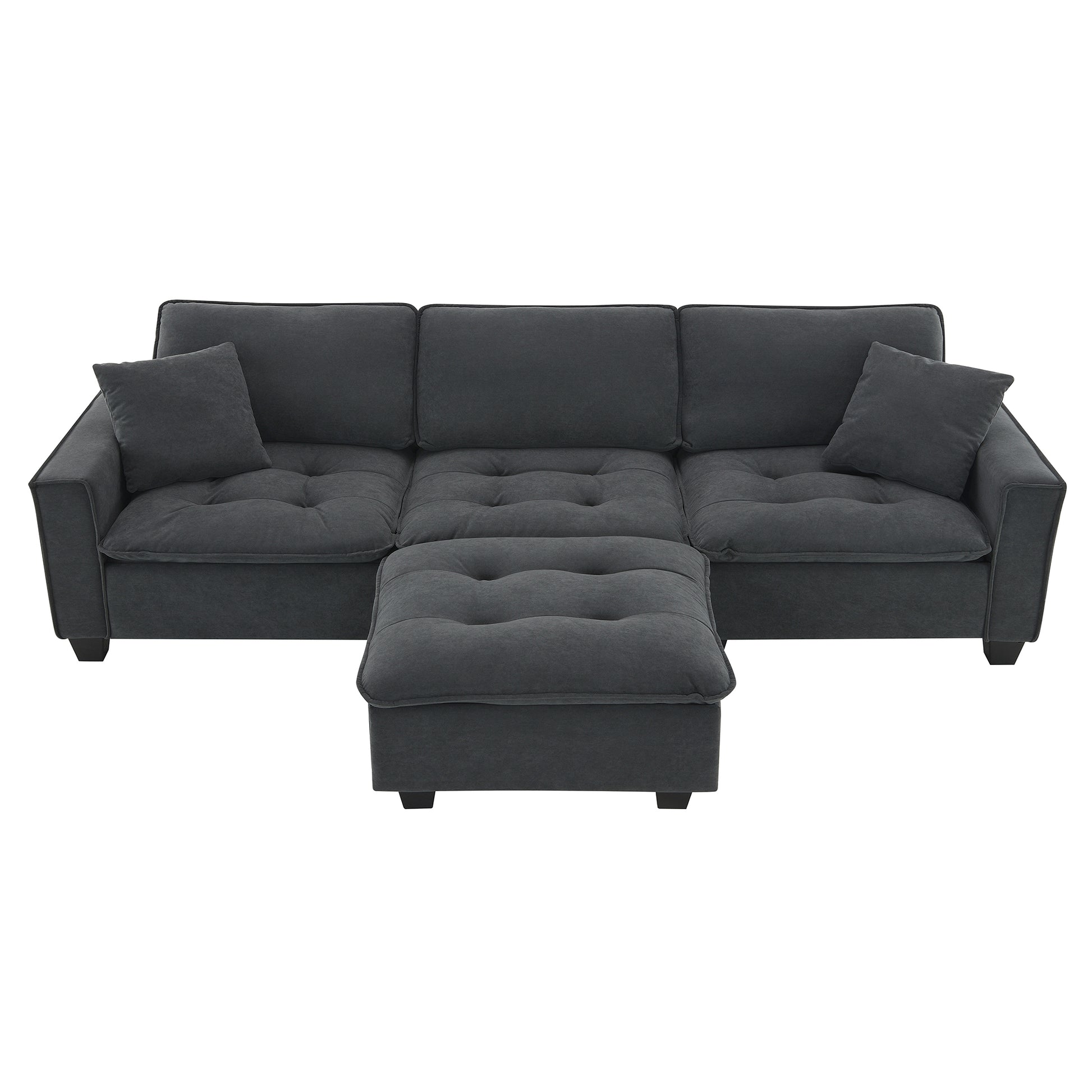 6006E Package Dark Gray Suede 1 Seat