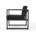 Navan 4 Pc Chat Set Dark Gray Aluminium