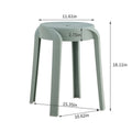 6 Pack Stackable Classroom Stools Plastic Stools Nesting Stools Colorful Round Stools Indoor Outdoor Flexible Seating Decorative Stools Chairs For Home Office School Classroom Green Green Plastic