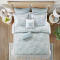 Duvet Cover Mini Set White Full Queen Queen Multicolor Cotton