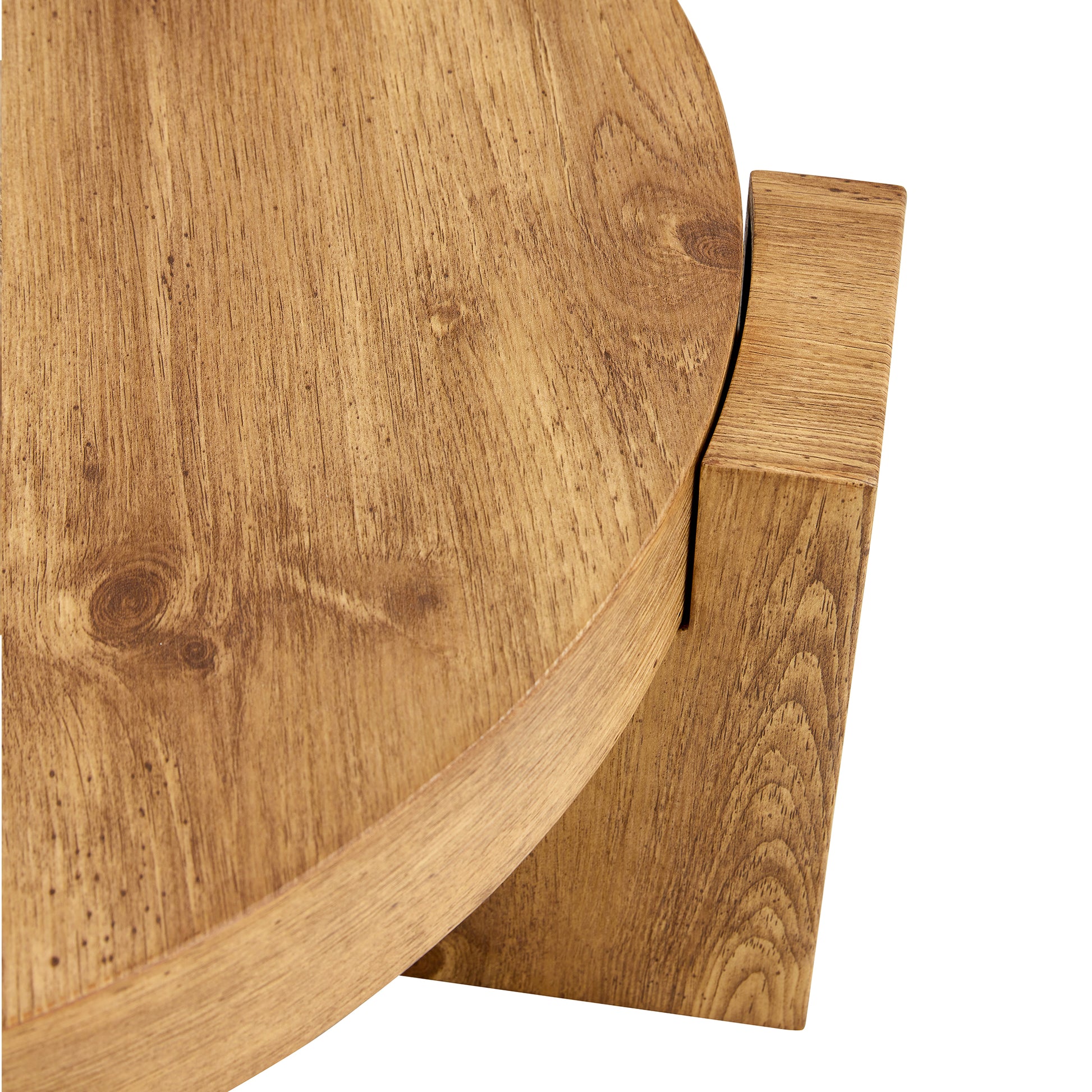 The Detachable Double Decker Coffee Table, The Stylish Design Is More Precious, And The Detachable Design Can Make The Use Of Space More Flexible And Suitable For Various Scenes. Wood Mdf