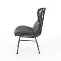 La Habra Chair Grey Iron Plastic