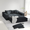 Modern Upholstered Sectional Sofa Couch Set,Modular 132