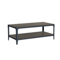Drake Brown Coffee Table Brown Solid Wood