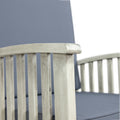 Casa Acacia Rocking Chair Grey Acacia Wood