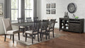 Napa Side Chair Set Of 2 Brown Dark Brown Wood