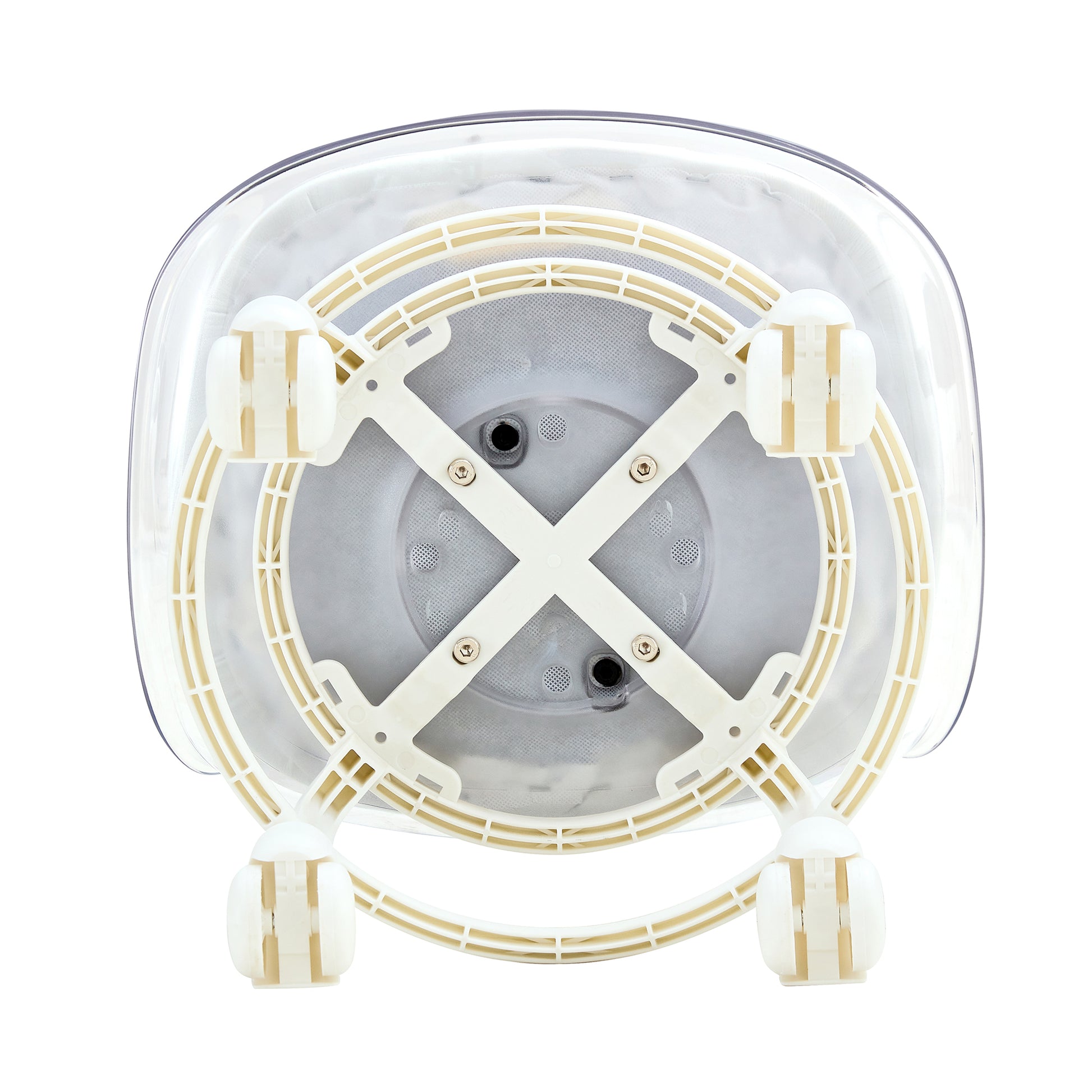 The Small And Cute White Chair With Silky Pulleys Can Move Freely, Which Is Suitable For Use In Various Scenes, And Is A Good Choice For Fashion Style. White Pet