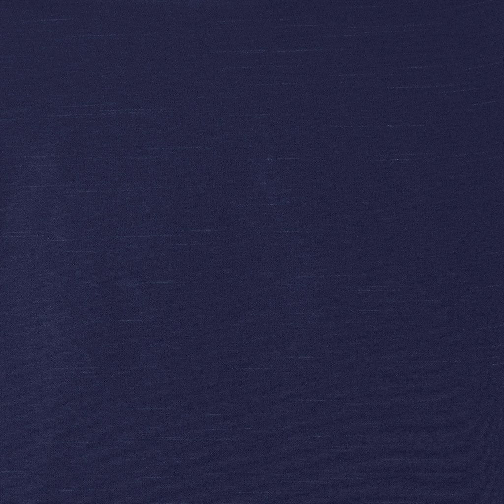 Twist Tab Lined Window Curtain Panel Navy Polyester