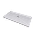 Glasstone Shower Base Smc Solid White Finish 6030 White Bathroom Stainless Steel