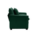 Modern Living Room Sofa Two Piece Set, Suitable For Living Room And Bedroom Sofa Set, Consists Of A Single Seat And A 3 Seater Sofas, Green Corduroy Green Corduroy 3 Seat