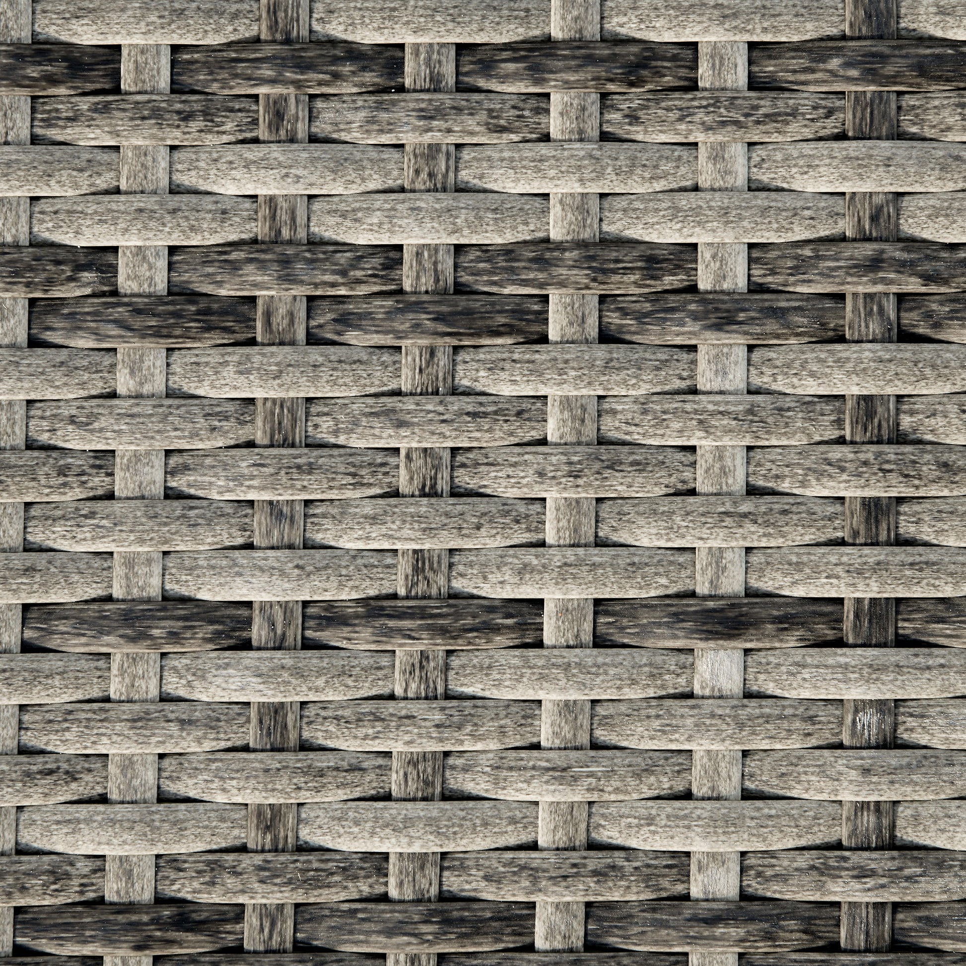 Outsunny Chaise Lounge Pool Chair, Outdoor Pe Rattan Cushioned Patio Sun Lounger W 5 Level Adjustable Backrest & Wheels For Easy Movement, Wicker, Mixed Gray Gray Steel