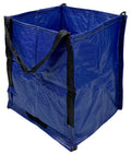 Heavy Duty Storage Tote Bag 22 Gallon Rugged Woven Polypropylene Moving Bag Blue Polypropylene
