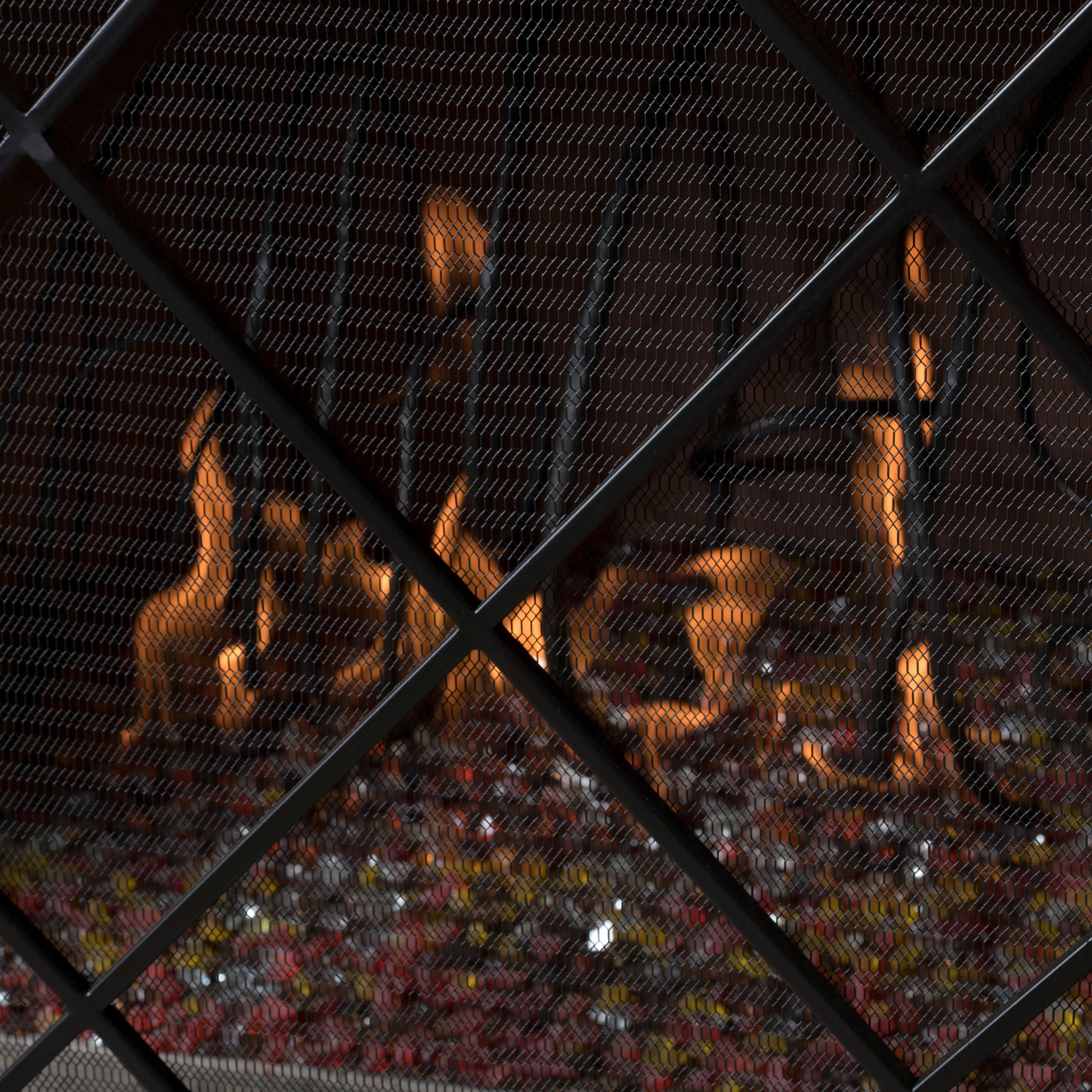 Fire Screens Black Iron