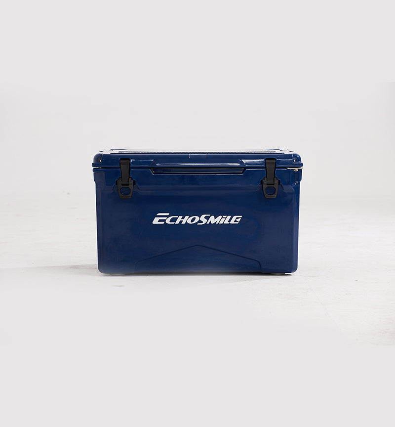 40Qt Navy Blue Insulated Box Navy Blue Polyethylene