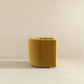Delaney Swivel Chair Gold Velvet Yellow Velvet Wood Solid Wood,Velvet