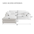 Cloud Modular Sectional Sofa Couch For Living Room,80