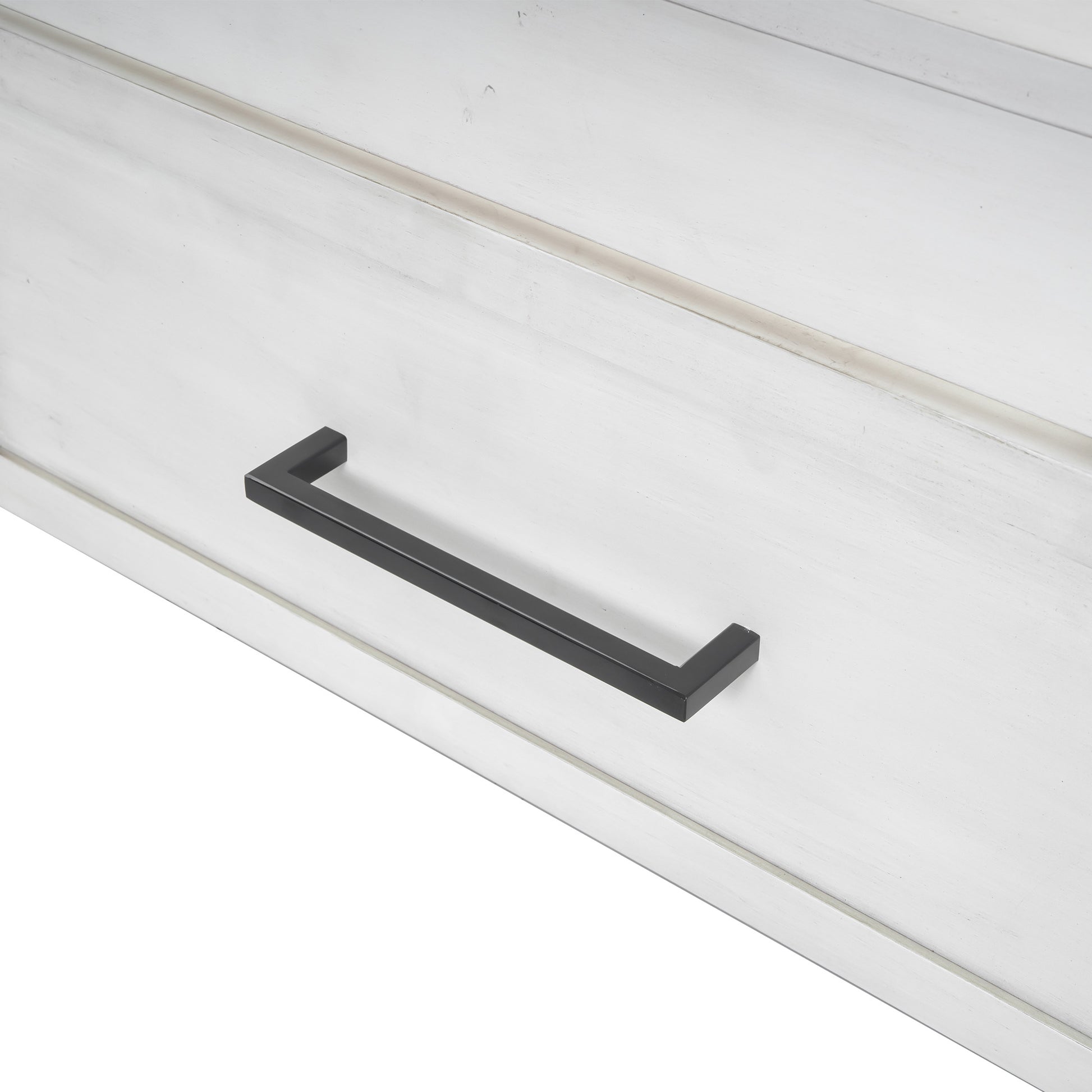 Full Size Wood Platform Bed With Upholstered Headboard And 2 Drawers, White Box Spring Not Required Full White Wood Bed Frame Solid Wood Mdf