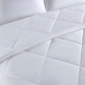 Oversized Down Alternative Comforter White King Cal King White Nylon