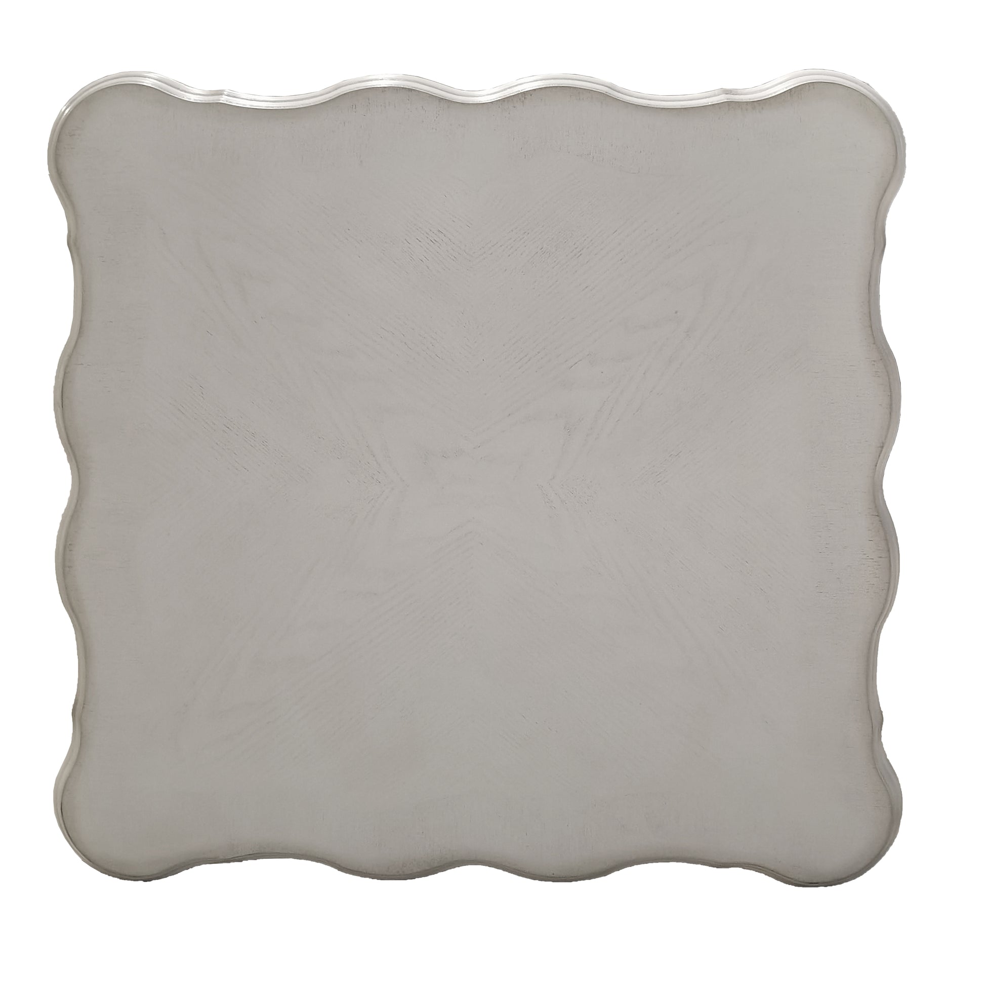 Bone White End Table With Claw Leg White Primary Living Space Traditional Square Wood Plastic