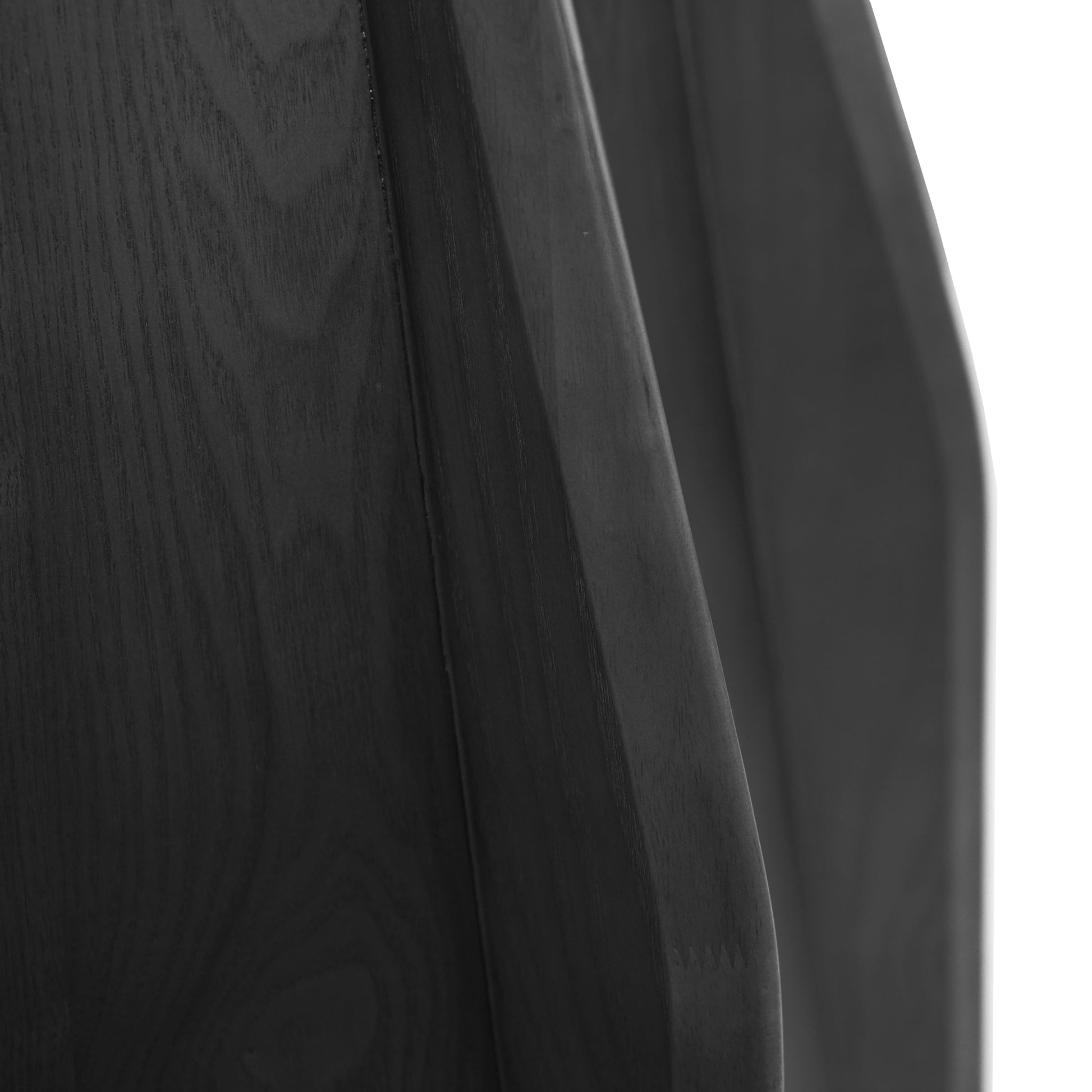 53" Round Marble Dining Table With Black Textured Solid Wood Base, Artificial Marble For 6 People, 23.62"White Artificial Stone Turntable,Black&White Dining Table Only Black,White Dining Room Modern