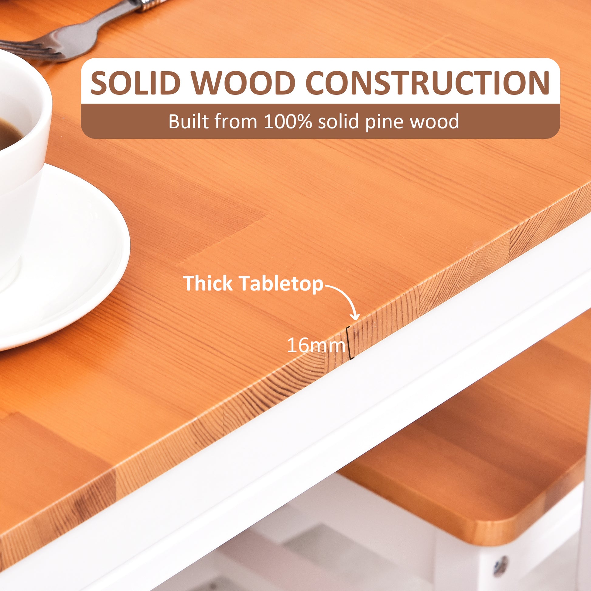 Homcom Dining Table Set For 4, 5 Piece Modern Kitchen Table And Chairs, Wood Dining Room Set For Small Spaces, Breakfast Nook, White White Wood