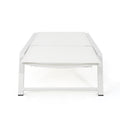 Myers Chaise Lounge Mp2 White Metal Mesh