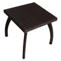 Honolulu Brown Side Table Brown Rattan