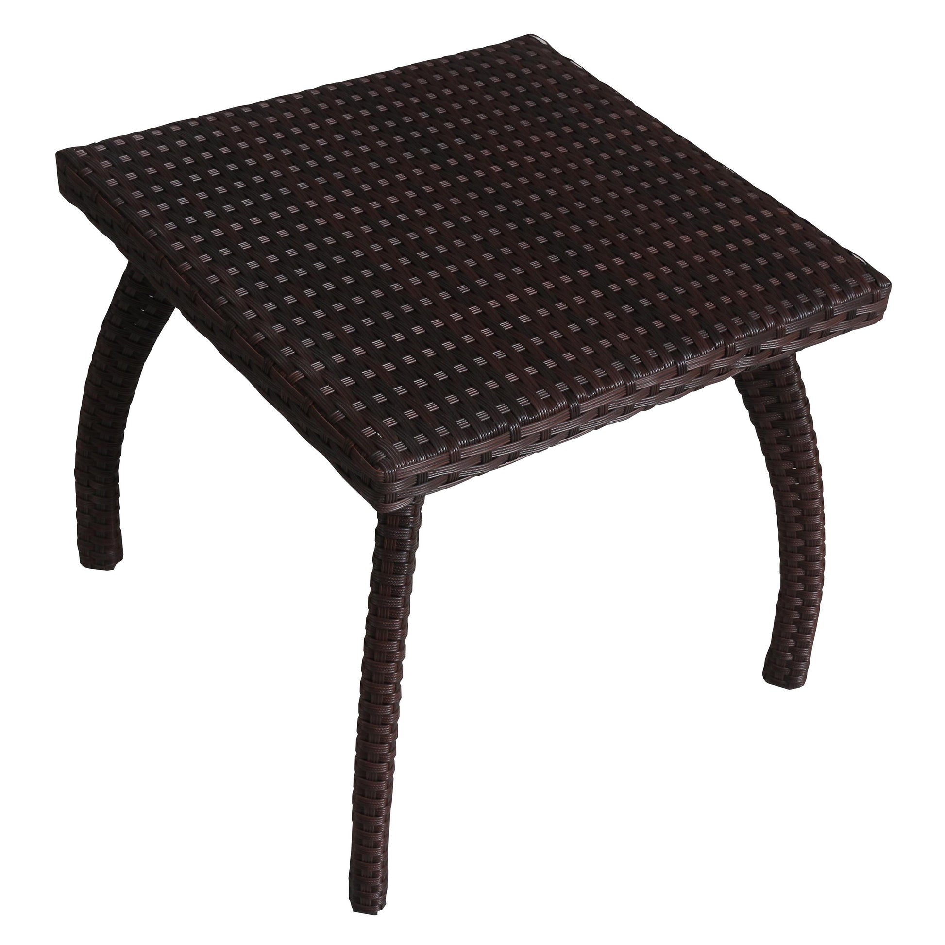 Honolulu Brown Side Table Brown Rattan