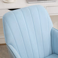 Ty Office Chair Baby Blue Velvet