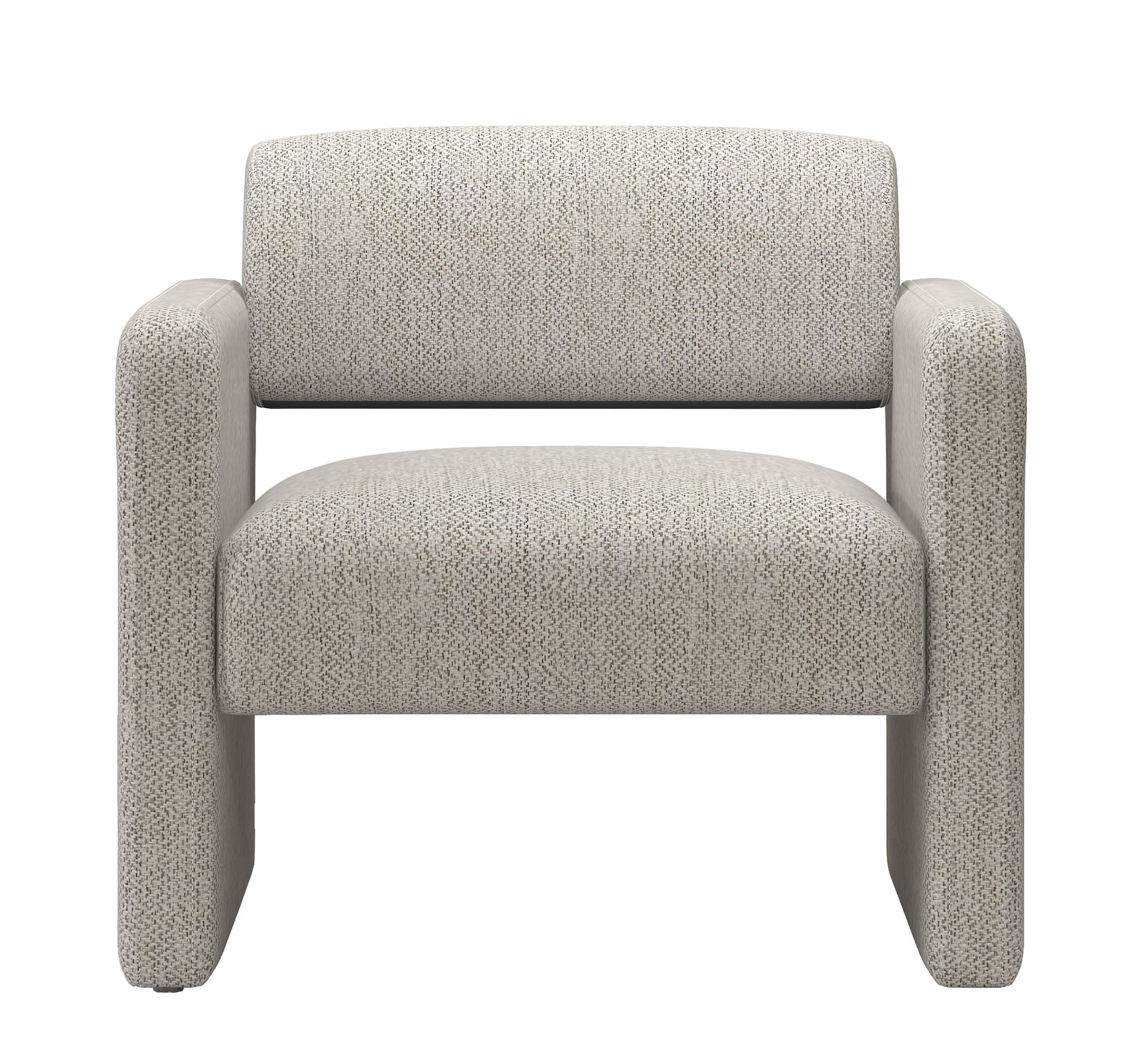 Beige Stripe Single Sofa Chair, Upholstered Comfortable Chair With Armrests, For Dining Room Bedroom Living Room Reception Beige Stripe 30.9"*30.51"*30.11" Beige Foam
