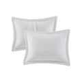 Plush To Sherpa Comforter Set King Ivory Polyester
